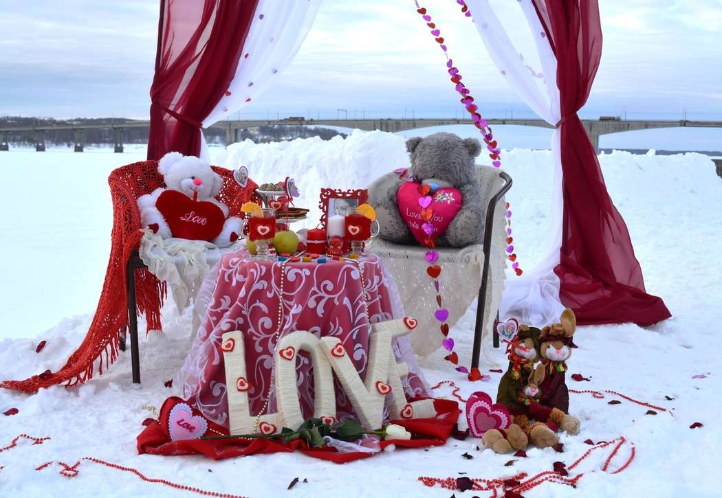 Фотосессия на День Влюбленных в стиле Love Story - фото 5015655 Студия декора "Ваша идеальная свадьба"