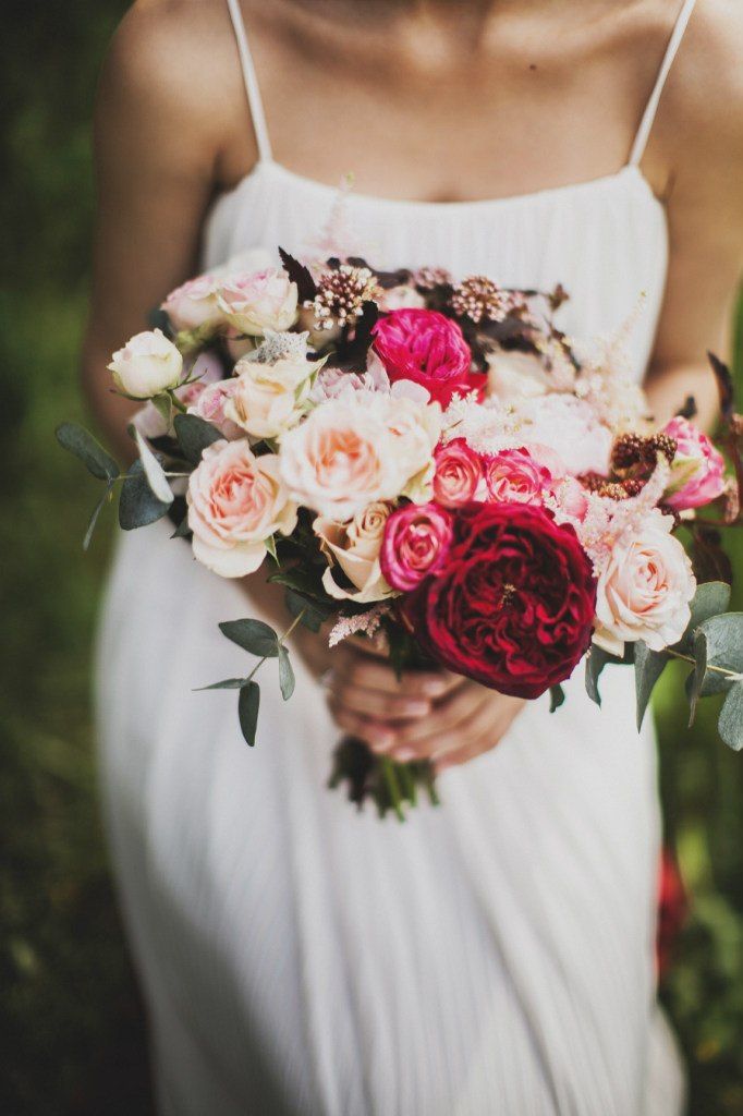 Букет невесты из роз в бело-розовой палитре  - фото 3047267 Alena Miroshnik