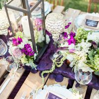 фуксия + сиреневый