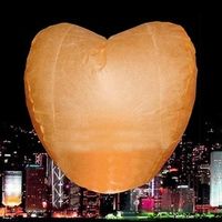 Оранжевое сердце
