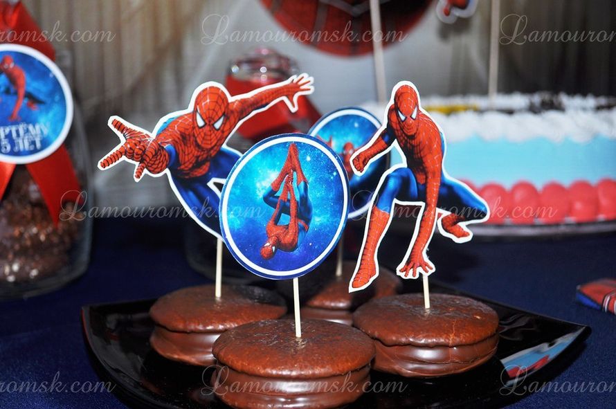 Фото 12108638 в коллекции Candy Bar в стиле "Человек паук" - Мастерская декора "L'amour"