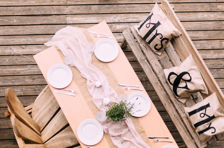 Стол молодых - фото 12274784 Творческая мастерская DekoLu - оформление 