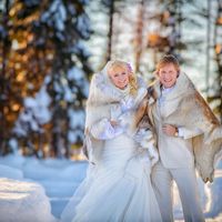 зимняя свадьба