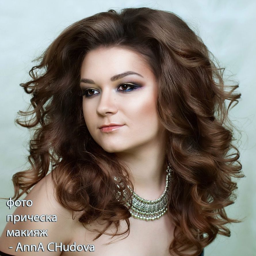 прическа и макияж для Евгении от Анны Чудовой - фото 9706408 Фотограф-стилист-визажист Анна Чудова