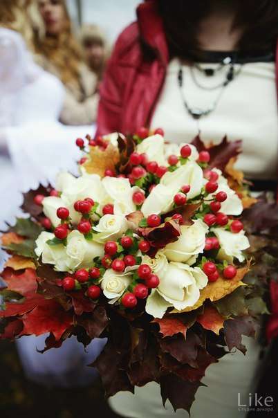 Осенний букет невесты - фото 10268634 Студия декора Like