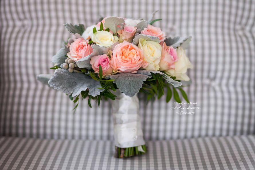 Букет невесты из роз. Флорист Пашкова Ольга - фото 11227330 Пашкова Ольга - флорист-дизайнер