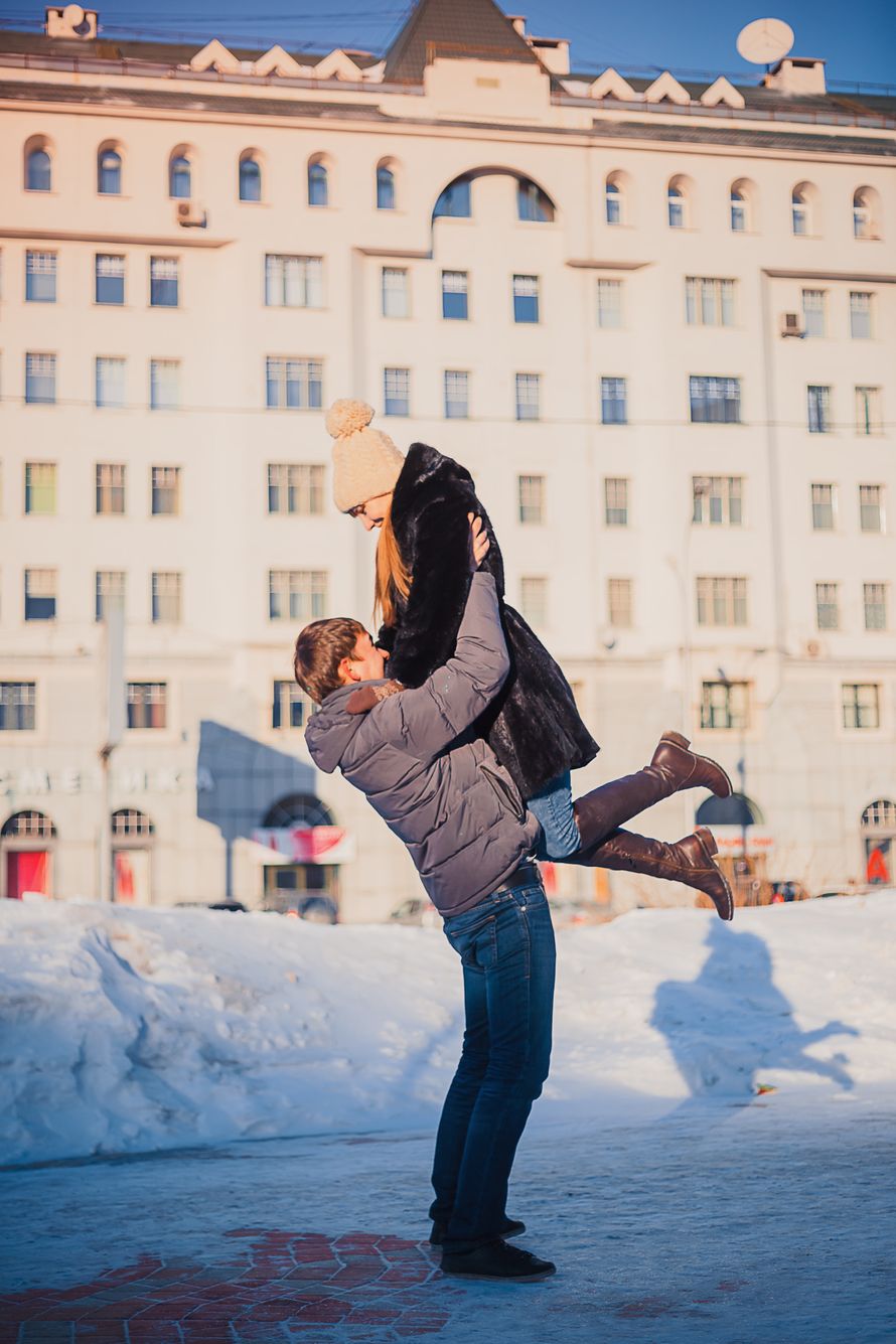 Зимнее LoveStory на улице :) - фото 4336891 Свадебный фотограф Анастасия Кузьменко