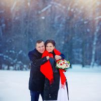 свадьба зима