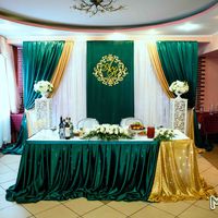 Оформление банкетного зала на свадьбу в Йошкар-Оле от агентства "Любовь-Морковь"