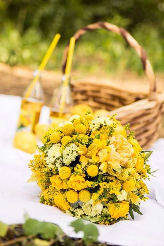 Лимонная свадьба - фото 6806248 Бутик цветов La Peonia