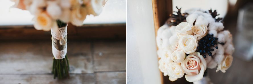 зима, сборы невесты, букет - фото 3447481 Фотограф Катерина Жильцова