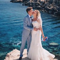 свадьба на Кипре, средиземное море, любовь