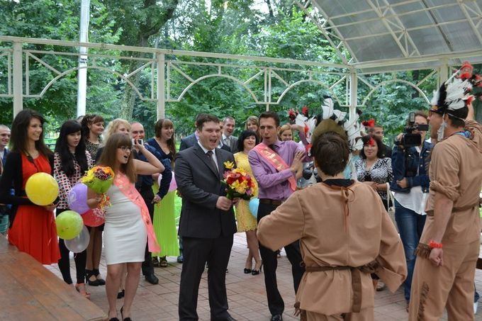 выкуп невесты в стиле дикий запад