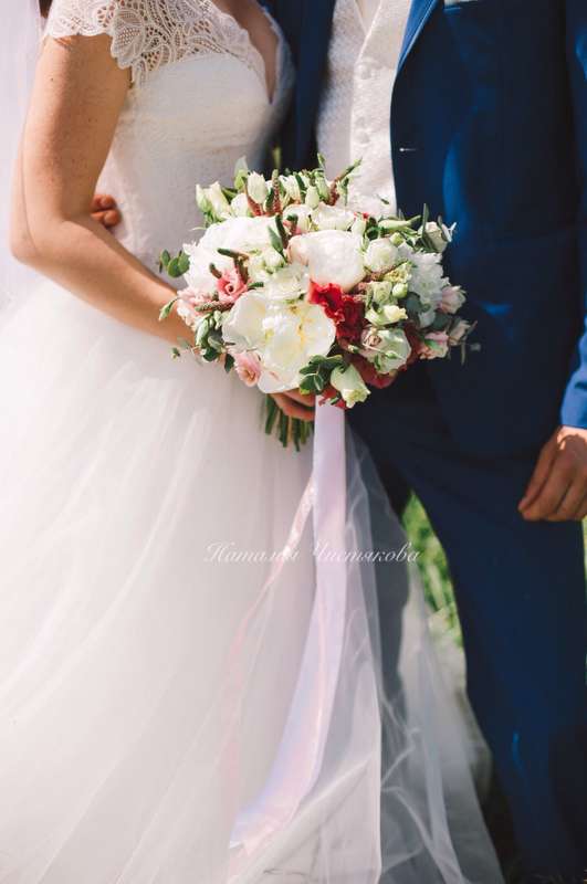 Букет невесты из пионов - фото 12753290 Флорист Чистякова Наталия
