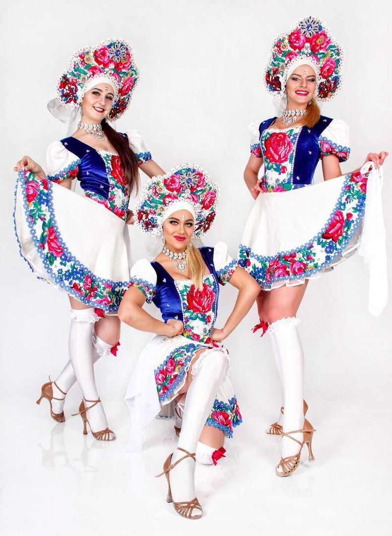 Костюмы на русский стилизованный танец