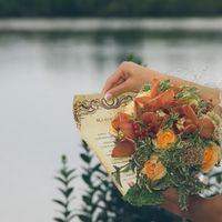 Свадебная клятва, букет невесты