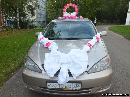 Фото 1029795 в коллекции Украшения на свадебные автомобили - Sv-fata - прокат свадебных товаров 
