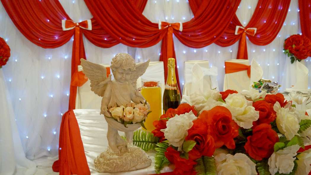 Декор ангелочками прекрасно дополняют свадебную тематику - фото 4206499 "Орхидея" - цветы и декор