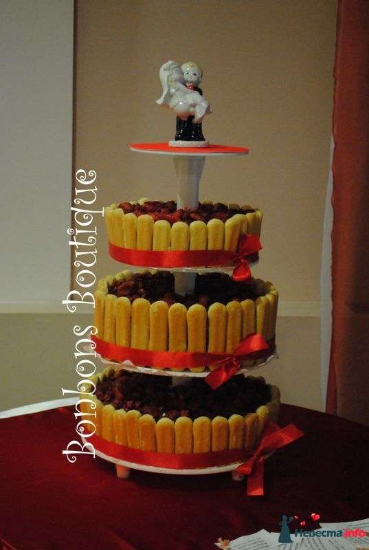 "Алые ягоды" - фото 339536 Bonbons Boutigue - Свадебные торты