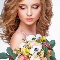макияж, прическа, образ - Элла Бугарь 
фото - Natalia Schwarz 
модель - Сонечка 
цветы - 