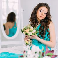 Платье трансформер для подружек невесты цвет мятное тиффани более 80 трансформаций