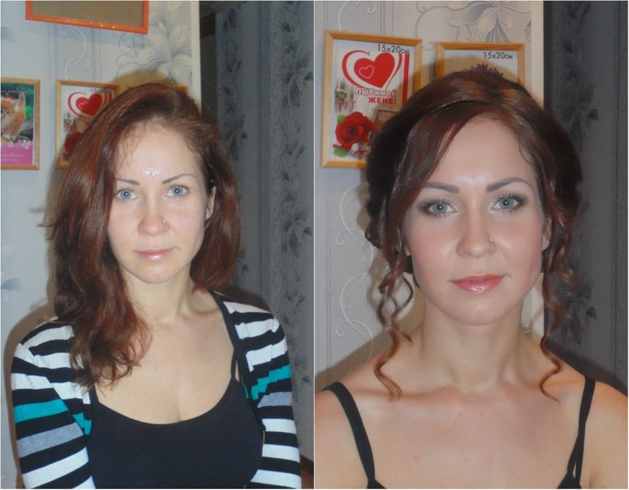 Фото 5062561 в коллекции Мои пробные причёски и макияж - Оксана Васёва - свадебный стилист-визажист