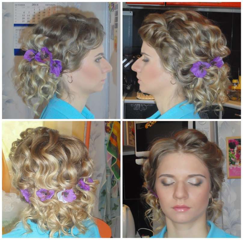 Фото 5062571 в коллекции Мои пробные причёски и макияж - Оксана Васёва - свадебный стилист-визажист