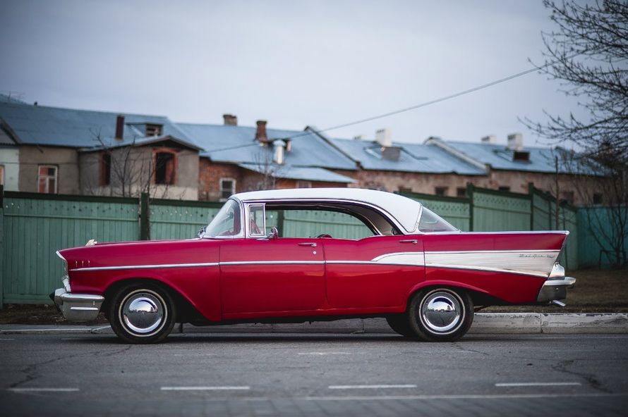 Chevrolet Bel Air 1957 бирюзовый