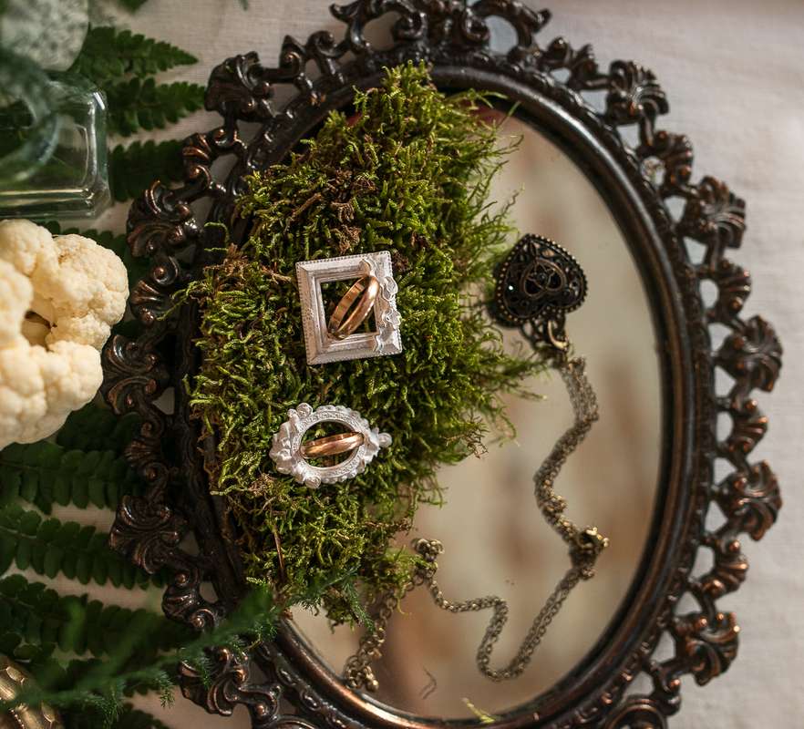 подушечка для колец может быть и такой - фото 6996432 Artishok wedding flowers - студия декора и флористики