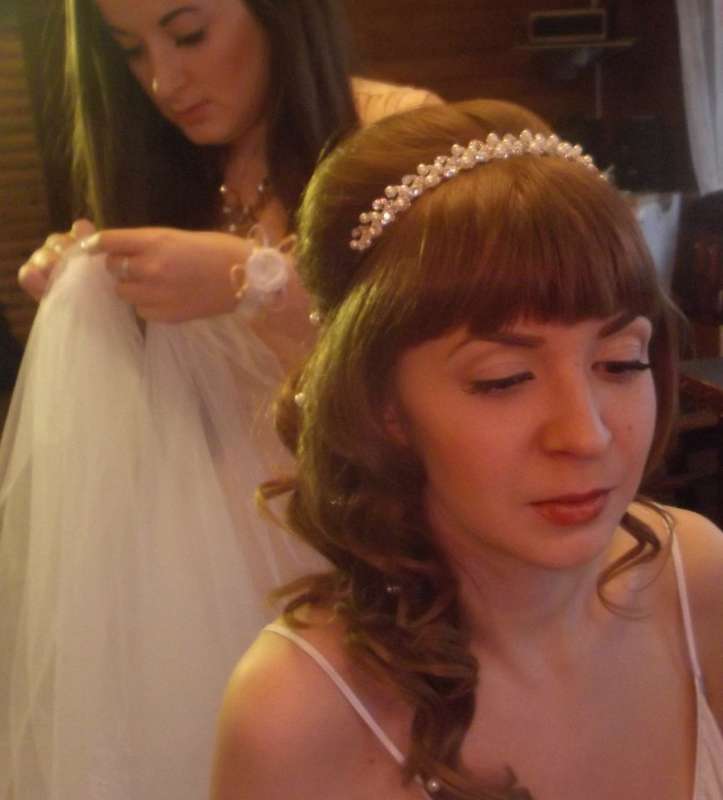 Свадебный макияж и коррекция бровей 
Визажист: Наталия Аникина  - фото 5807382 Стилист Наталия Аникина