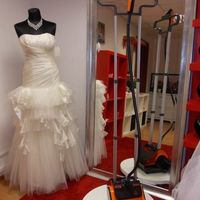 Отпаривание свадебных платьев с выездом на дом