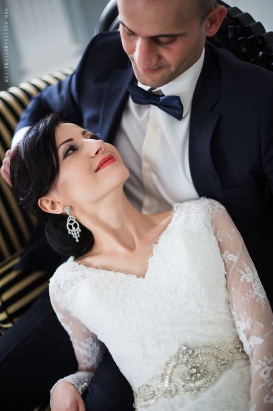 Свадебная фотосессия в интерьере - фото 4950247 Фотограф Елена Костырина