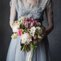 Свадебное платье "Вода"