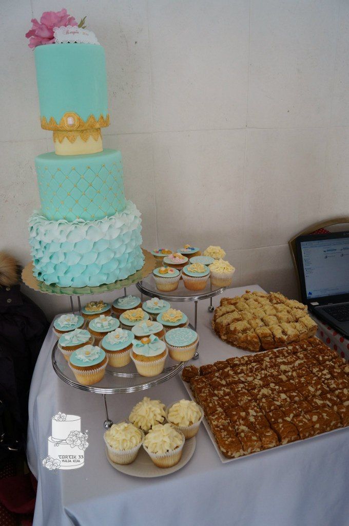 Фото 6615704 в коллекции Свадебные торты - Торты и капкейки tortik33 от Юлии Ким