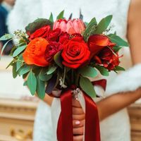 Букет невесты в стилистике свадьбы