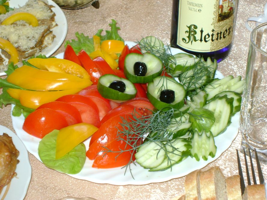 Овощная тарелка - фото 6889984 Банкетный зал "Барнаултрансмаш"