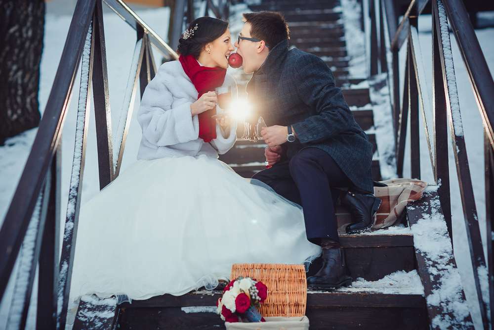 Фото 2124010 в коллекции Зимняя свадьба с яблочками - Фотограф Юрий Рудаков