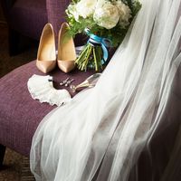 фата, туфли, сборы невесты, букет невесты
