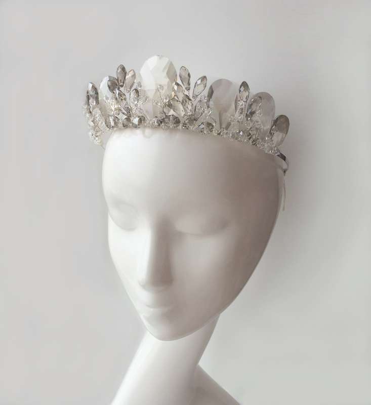 Хрустальная корона ручной работы - фото 12253818 "Lovely bride" - украшения ручной работы