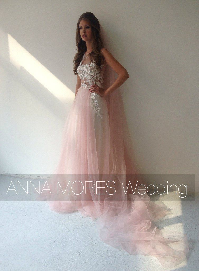 Свадебное платье "Розовое"