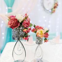 Романтичное и нежное оформление в очень модном в 2016 году цвете Rose Quartz & Limpet Shell