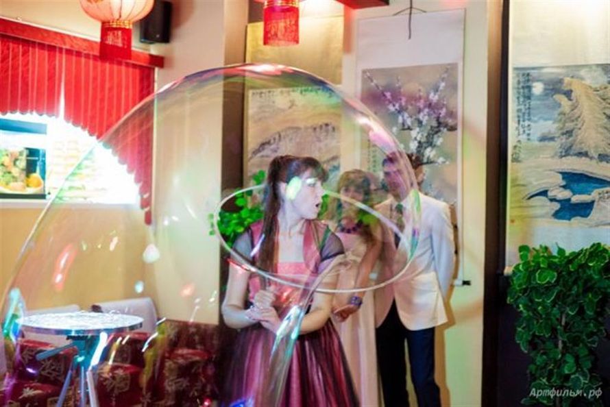 Фото 9056000 в коллекции Шоу мыльных пузырей на свадьбу - Шоу мыльных пузырей "Радуга Чудес"