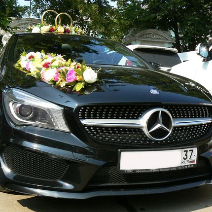 Свадебный кортеж Mercedes-Benz CLA AMG