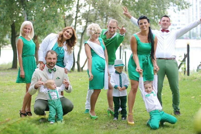 Фото 9445436 в коллекции Цвет свадьбы: Зеленый - Свадебное агентство Лантан