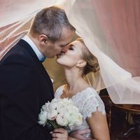 Организация: Свадебное агентство MuZa-wedding
Фото: Артем Попков 
Флористика: Студия флористики и декора AURADECOR
Платье: ESTY STYLE Wedding Design
Прическа и визаж: Александра Федив