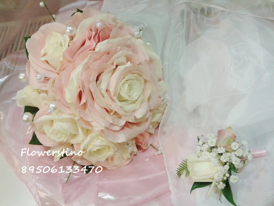 Фото 659625 в коллекции букеты невесты - Салон цветов " Flowerstino"