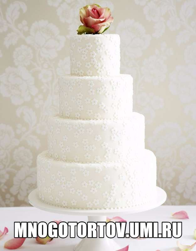 Фото 9952528 - Свадебные торты на заказ от "МногоТортов"