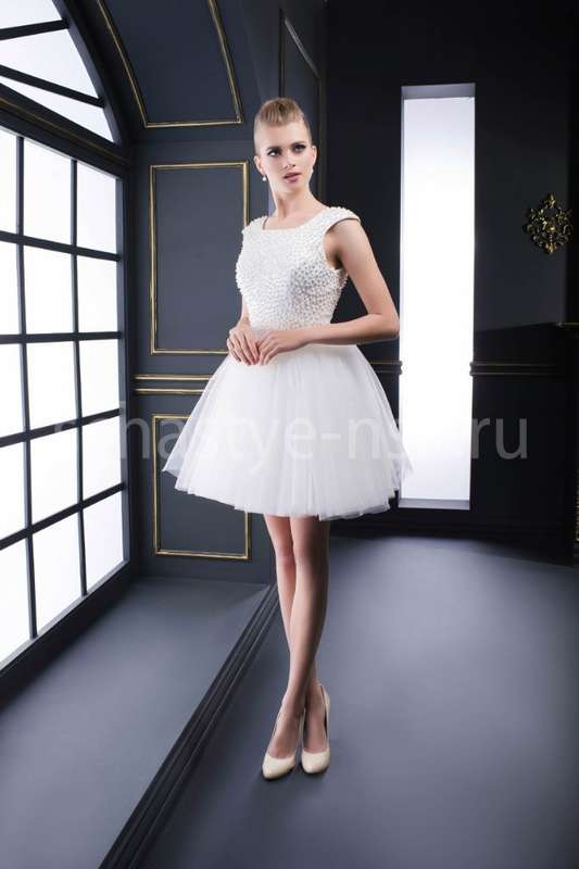 Модель платья: V-044 - фото 11738430 Свадебный салон "Счастье"