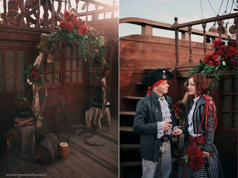 Пиратская свадьба - фото 3586233 Natalia flowers - флорист-декоратор