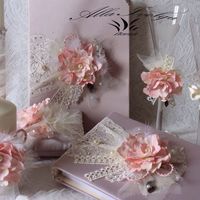 Свадебный набор "Пудровый розовый"